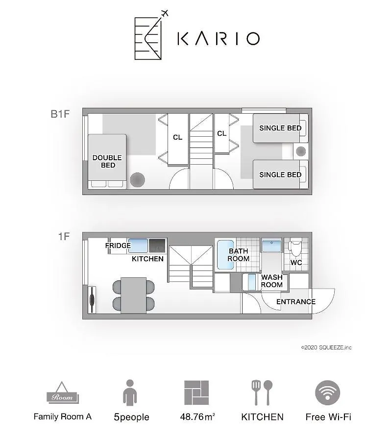 Apartament Kario Kamata Tokio